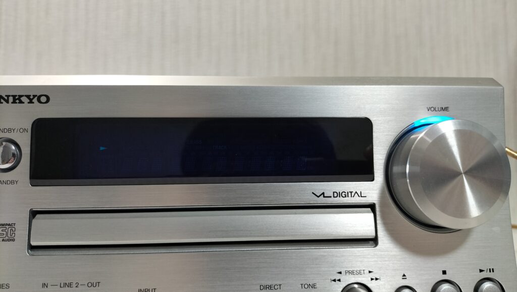 ONKYO CDプレーヤー CR-D2 RC-662S リモコン付き 液晶不良 ONKYO CR-D2